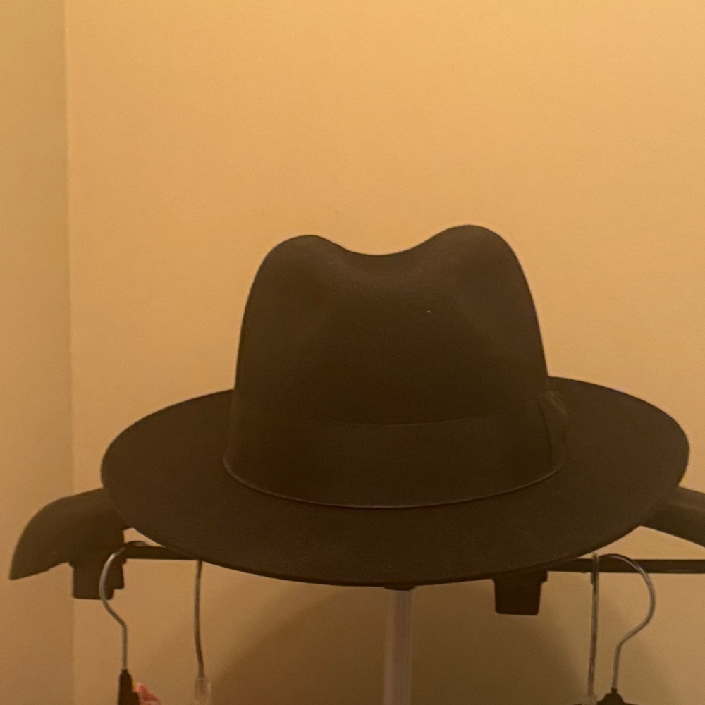 Classic Black Fedora Hat